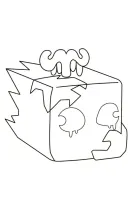 Blox Fruits kleurplaat 6